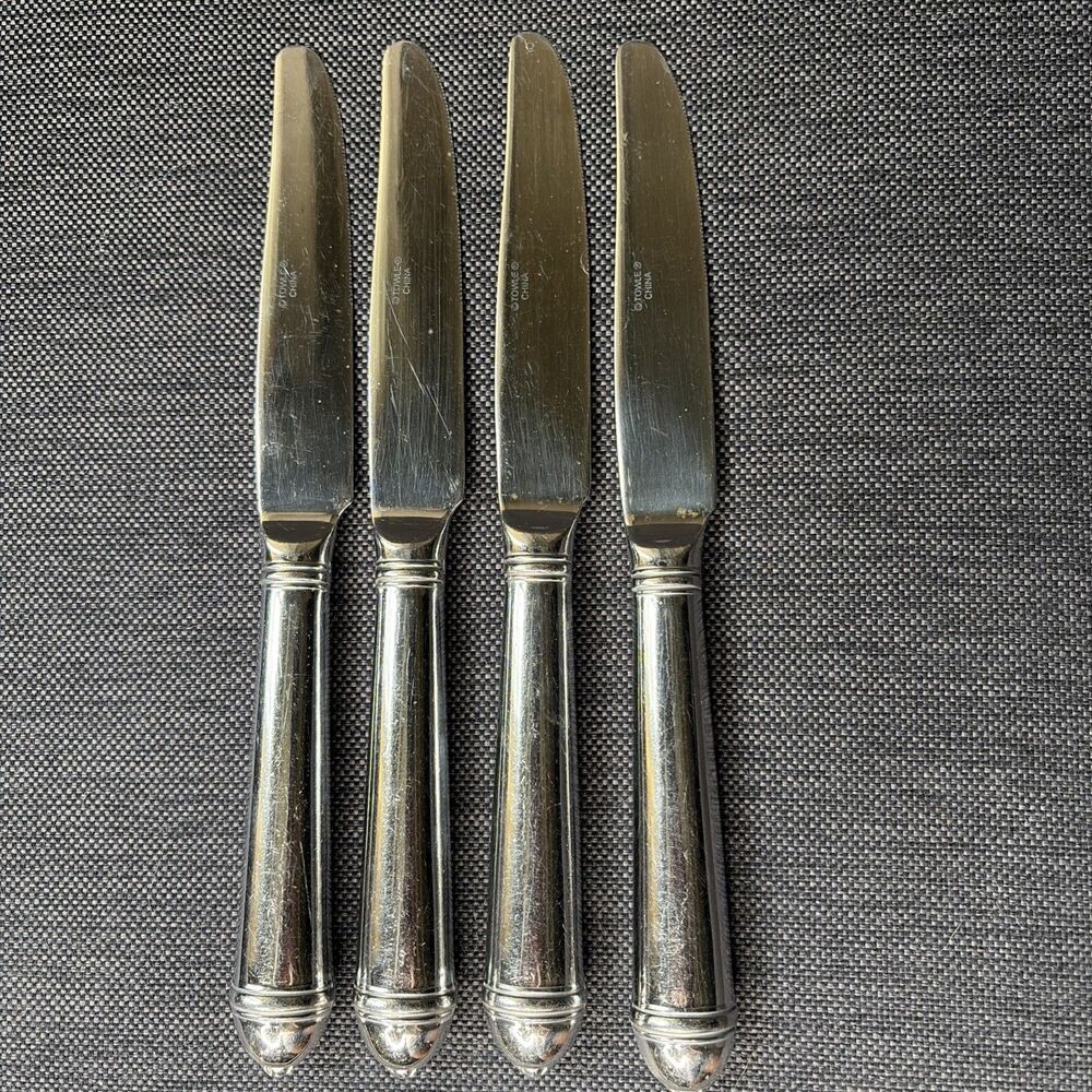 Towle Copenhagen Set of 4 18/10 Stainless Hollow Dinner Knives